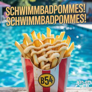 Schwimmbadpommes! Schwimmbadpommes!