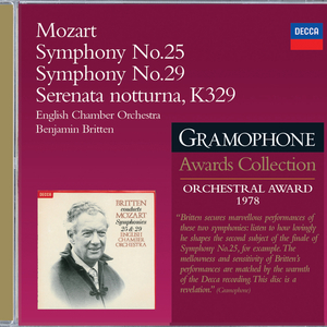 Symphony No.25 in G minor, K.183:4. Allegro