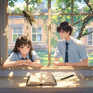 窗台蝉鸣录-苹果