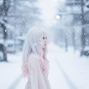 白に染まる