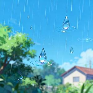 听雨的声音一滴滴清晰 你的呼吸像雨滴渗入我的爱里
