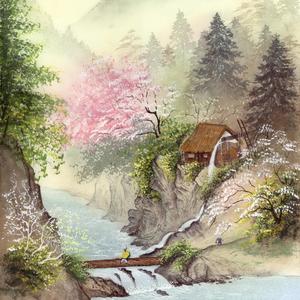 【纯筝】竹林间