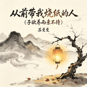 从前带我烧纸的人(子欲养而亲不待)