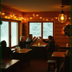 Nå er d endelig julebord