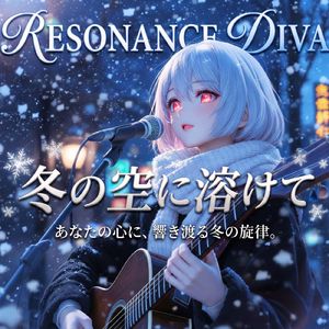 冬の空に溶けて