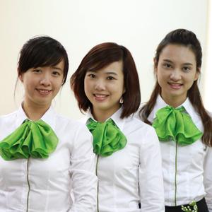 Cô gái Vietcombank