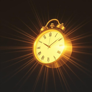 Golden Clock of Time