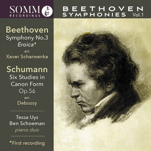 6 Studies in Canonic Form, Op. 56 (Arr. C. Debussy for 2 Pianos):No. 2 in A Minor, Mit innigem Ausdruck