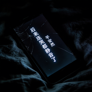 后来连哭都静音了