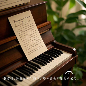 音乐情书(四手联弹时看你的侧脸~)