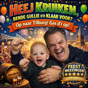 Op naar Tilburg! Gas d'r op!