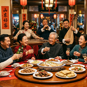山东人你说鱼头该朝谁
