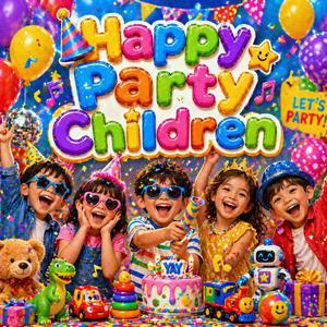 happy party children