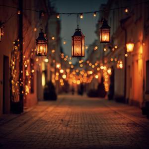 Warm Lights on the Avenue