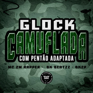 GLOCK CAMUFLADA COM PENTÃO ADAPTADO