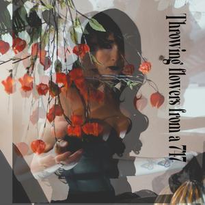 Throwing flowers from a 747