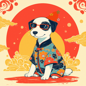 可爱又聪明的小狗