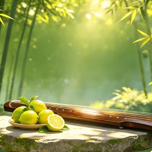 白栏杆与逆光