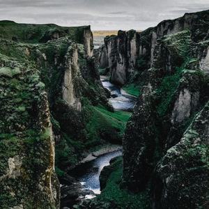 焚き火-水の流れ-