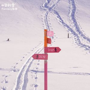 山谷的雪