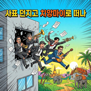 사표 던지고, 치앙마이로 떠나