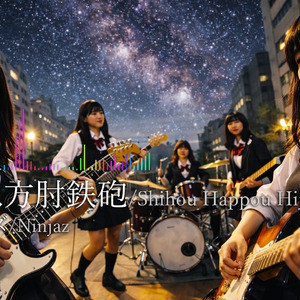 AI摇滚翻唱 - 四方八方肘鉄砲（忍ジャーズ）