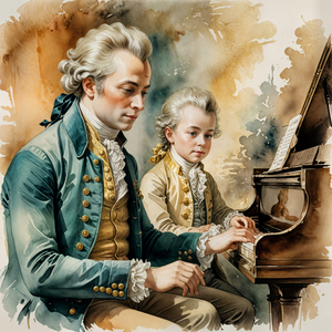 Wolfgang Amadeus Mozart: Menuett in C-Dur, K. 6