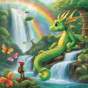 Der kleine Drache und das Geheimnis des Regenbogens