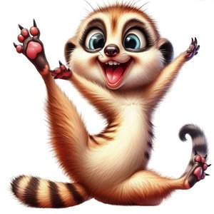 La suricata saltarina