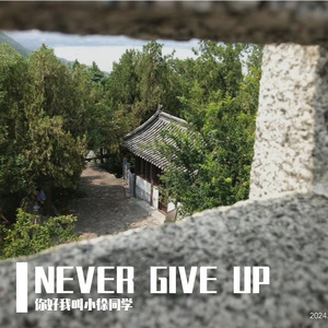 never give up