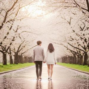 벚꽃 날리면 함께 걸어요