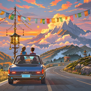旅途中的光