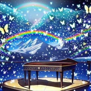 虫儿飞 (自制伴奏)