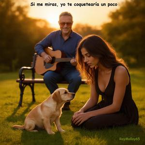 Si me miras, yo te coquetearía un poco