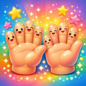 Cinco Deditos Felices - Canción para Aprender a Contar