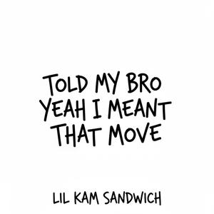 Told My Bro Yeah I Meant That Move