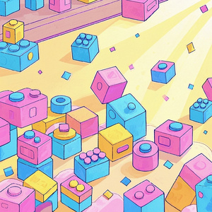 積み木のダンス
