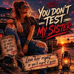 Don't test my sister