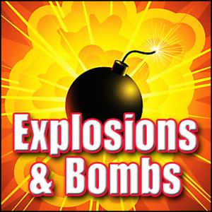 Explosion, Small - Small Grenade Blast, Weapon Explosions & Bombs