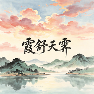 霞舒天霁