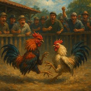 Tragedia en los gallos