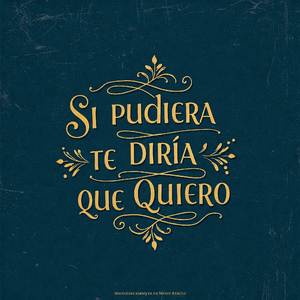 Si pudiera te diría que te quiero