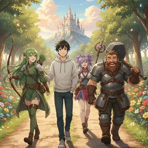 異世界転生アニメのエンディングテーマっぽい曲「異世界讃歌」