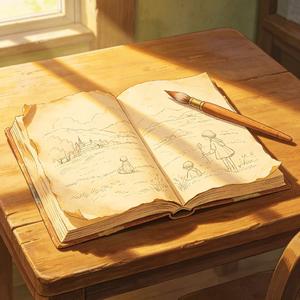 The Warmth of Old Pages (旧书页的余温)