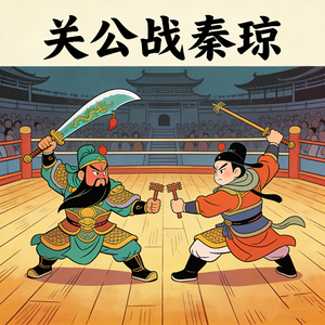 关公战秦琼