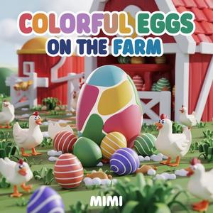 Colorful Eggs on the Farm