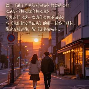 无关回头