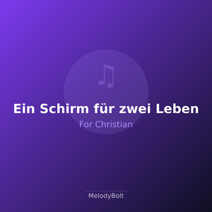 Ein Schirm für zwei Leben