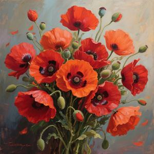 メタさんにポピーを