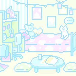 さむいな、学校行きたくない…